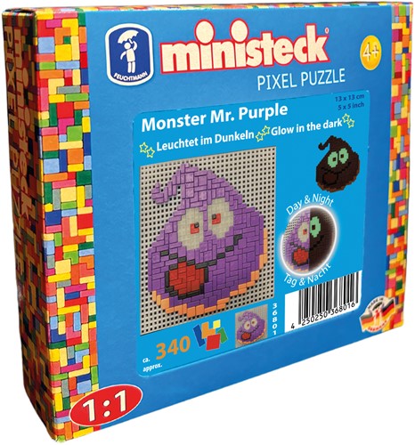 Glow In the Dark Glowmonster Paars