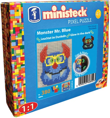 Glow In the Dark Glowmonster Blauw