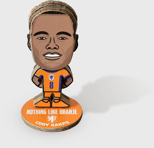 Creatorz 3D Sports Heroes - Cody Gakpo – Nederlands Elftal (EURO2024)-3