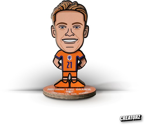 Creatorz 3D Sports Heroes - Frenkie de Jong – Nederlands Elftal (EURO2024)