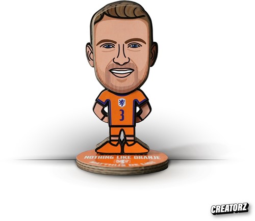 Creatorz 3D Sports Heroes - Matthijs de Ligt – Nederlands Elftal (EURO2024)