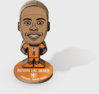 Creatorz 3D Sports Heroes - Virgil van Dijk – Nederlands Elftal (EURO2024)-3