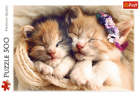 Trefl 500 - Sleeping kittens-3