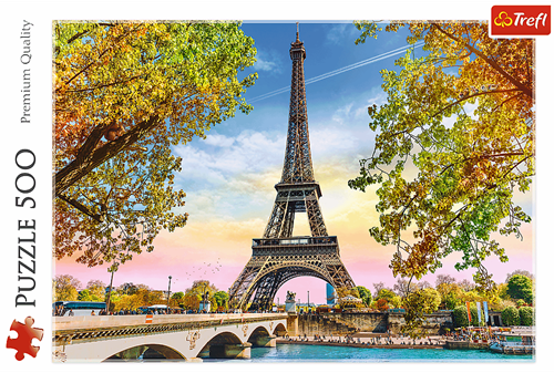 Trefl 500 - Romantic Paris-3