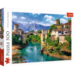 Trefl 500 - Old Bridge in Mostar, Bosnia and Herzegovina