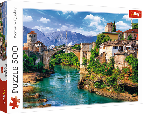Trefl 500 - Old Bridge in Mostar, Bosnia and Herzegovina