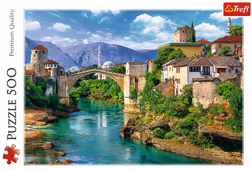 Trefl 500 - Old Bridge in Mostar, Bosnia and Herzegovina-3