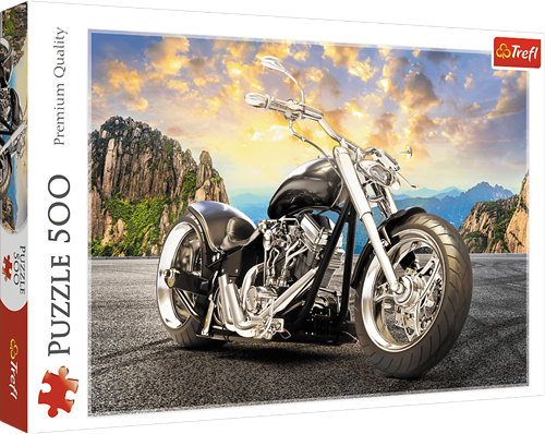Trefl 500 - Black motorcykle