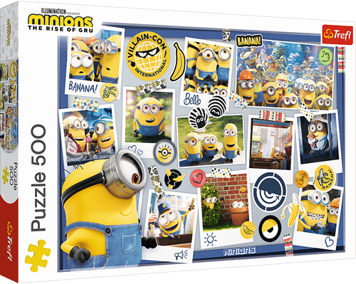 Trefl 500 - Crazy photo collection / Universal Minions the r