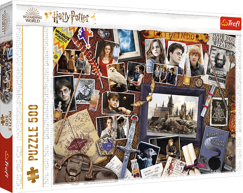 Trefl 500 - Hogwart Memories / Warner Harry Potter