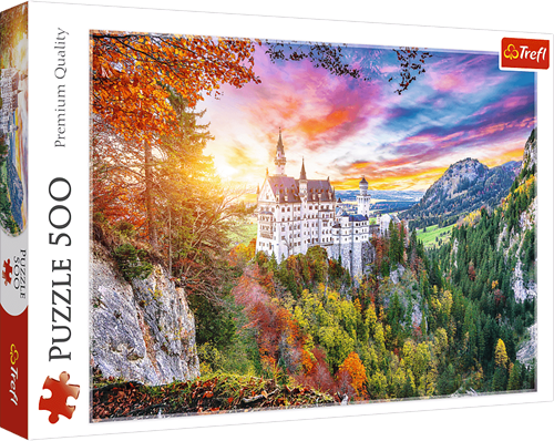 Trefl 500 - View of the Neuschwanstein Castle, Germany