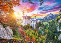 Trefl 500 - View of the Neuschwanstein Castle, Germany-2