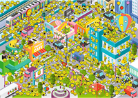 Trefl 500 - Where's Smiley? / Smiley-2