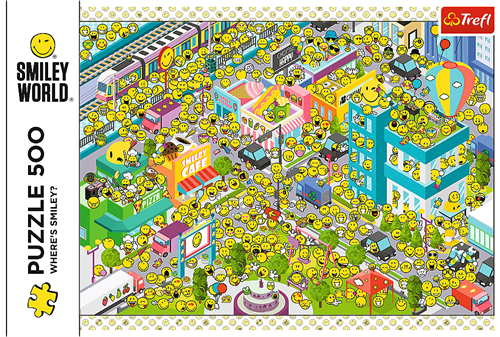 Trefl 500 - Where's Smiley? / Smiley-3