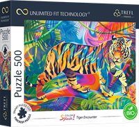 Trefl 500U - Tiger Encounter_FSC Mix 70%