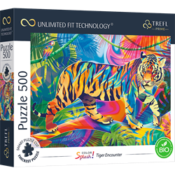 Trefl 500U - Tiger Encounter_FSC Mix 70%