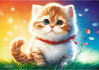 Trefl 500 UFT - Charming Kitten_FSC Mix 70%-2
