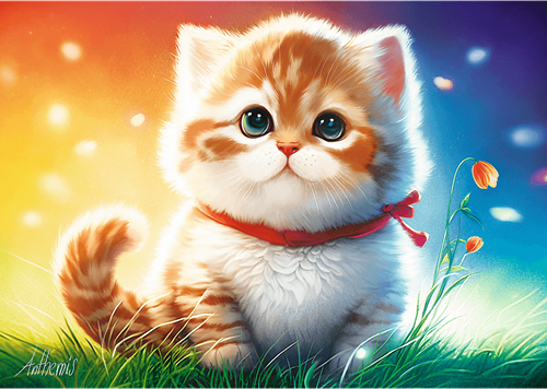 Trefl 500 UFT - Charming Kitten_FSC Mix 70%-2