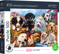 Trefl 500 UFT - Lazy Doggies_FSC Mix 70%