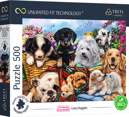 Trefl 500 UFT - Lazy Doggies_FSC Mix 70%