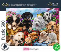 Trefl 500 UFT - Lazy Doggies_FSC Mix 70%-3