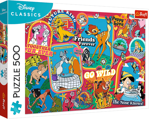 Trefl 500 - Disney: Over the Years / Disney