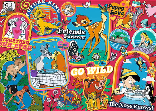 Trefl 500 - Disney: Over the Years / Disney-2