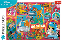 Trefl 500 - Disney: Over the Years / Disney-3