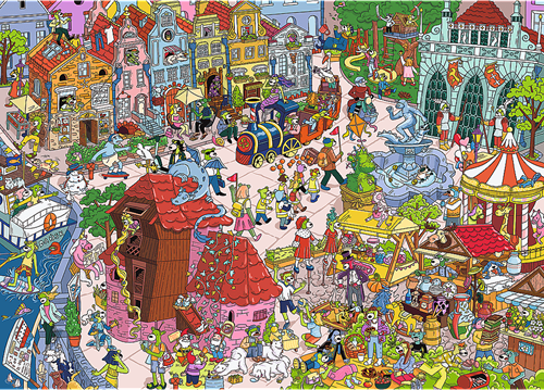 Trefl 500 - Spy Guy Lost Items: Gdansk, Poland-2