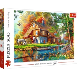 Trefl 500 - Cottage by the river