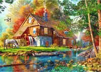 Trefl 500 - Cottage by the river-2