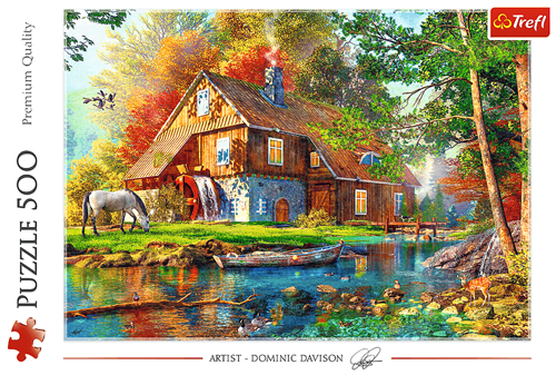 Trefl 500 - Cottage by the river-3
