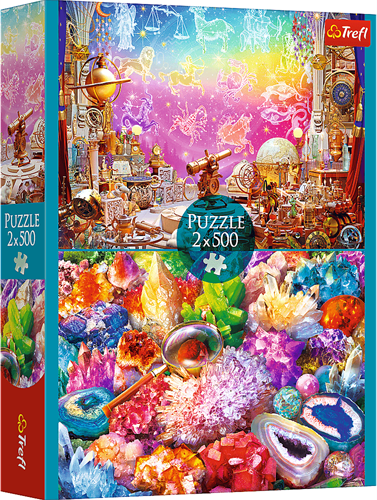Trefl 2x500 - Cosmos and crystals