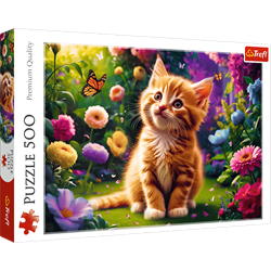 Trefl 500 - Cute Kitty_FSC Mix 70%