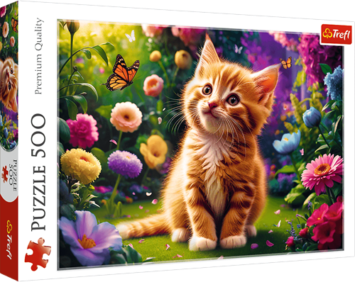 Trefl 500 - Cute Kitty_FSC Mix 70%