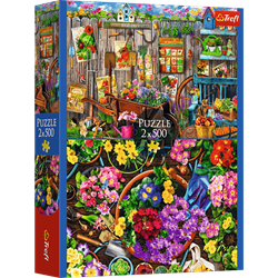 Trefl 2x500 - Working in the Garden_FSC Mix 70%