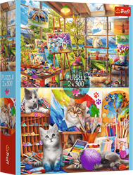 Trefl 2x500 - The Art of Painting_FSC Mix 70%