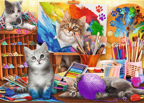 Trefl 2x500 - The Art of Painting_FSC Mix 70%-3