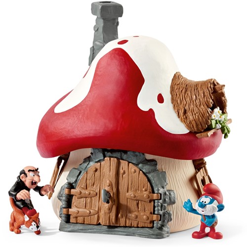 Schleich The Smurfs™  Smurfenhuis met 2 figuren-3