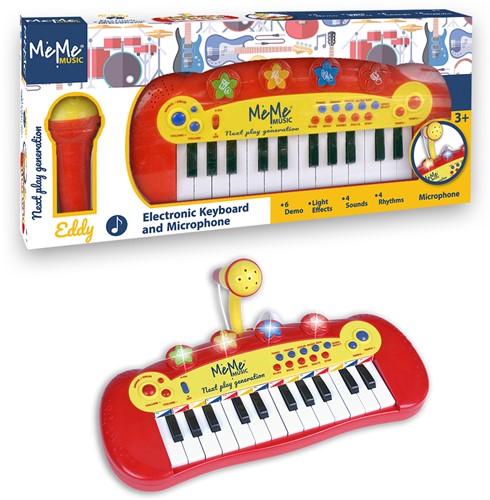 MeMe Electronic Keyboard and Microphone Eddy