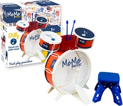 MeMe Drumset with Stool Billy