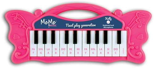 MeMe Keyboard 22 Keys and Microphone Kelly-2