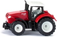 Siku Mauly X540 metaal/kunststof rood speelgoedtractor voor kinderen-2