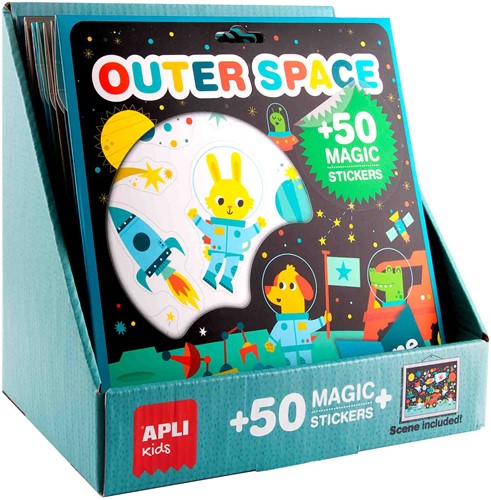 APLI - Display Stickers & Scene 12 stuks