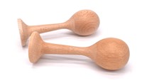 VOG - Kleine maracas 1 paar Hout-3