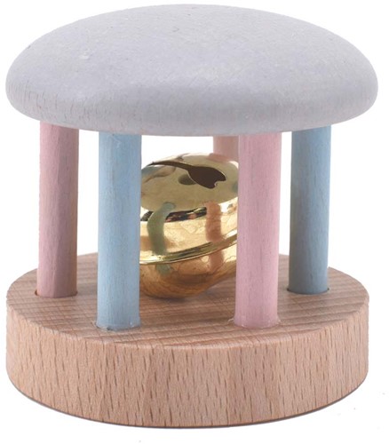 VOG - Houten Rammelaar Belli pastel
