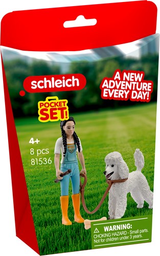 Schleich Pocket Set park stroll adventure