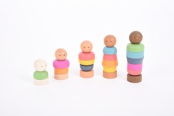 Tickit Rainbow Houten Gemeenschapsmensen