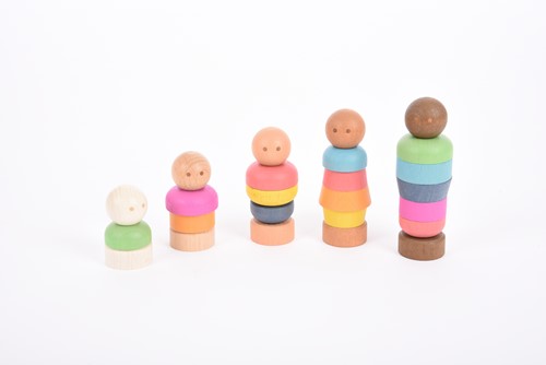 Tickit Rainbow Houten Gemeenschapsmensen