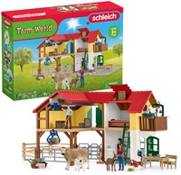 Schleich Farm World Boerderij met stal en dieren-2